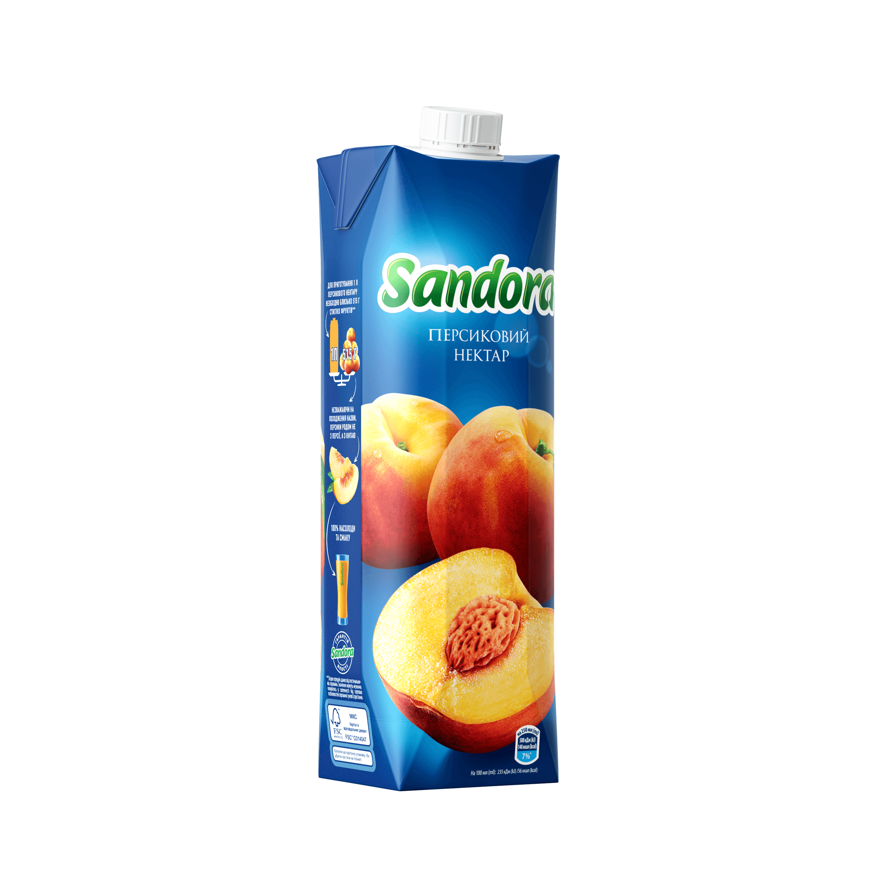 X215 SANDORA PEACH NECTAR (10X0.95L)