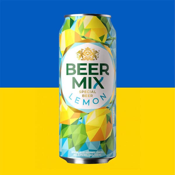 N221 OBOLON BEERMIX LEMON 2,5% ALC. (24X0.5L)
