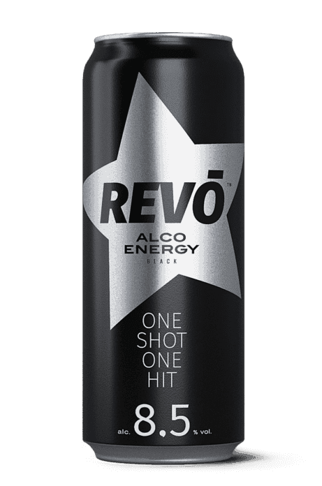 N242 NP REVO BLACK 8.5% ALC(24X0.5L)BLACKCURRANT ALCO ENERGY