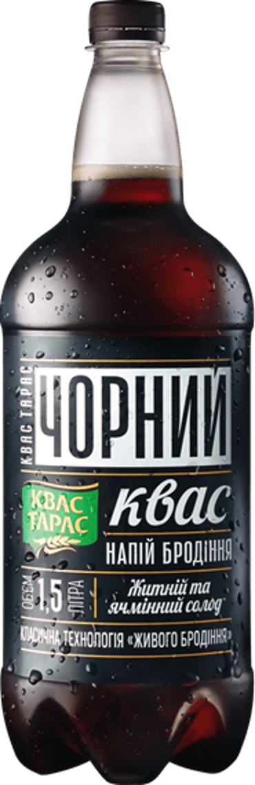 X063 KVAS TARAS CHORNYI DARK KVASS PET (6X1.5L)CARLSBERG