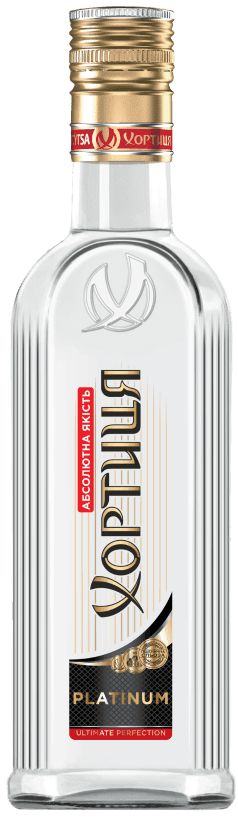 N380 KHORTYTSA VODKA PLATINUM 40%(6X0.7L)GLOBAL