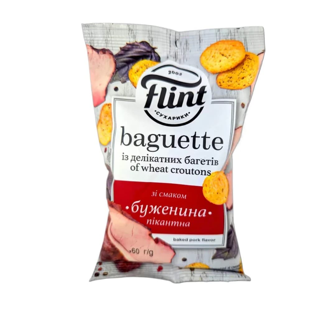 K051 FLINT BAGUETTE WITH BOILED PORK (48X60G)