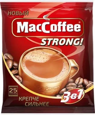 K844 MACCOFFEE STRONG 3 IN 1 20X400G (16 G X 25 SACHETS)