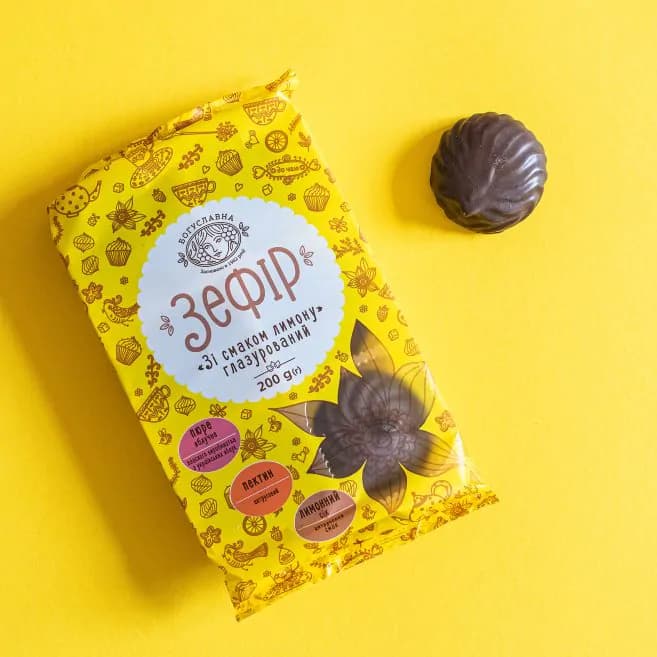 K473 BOGUSLAVNA ZEPHYR GLAZED LEMON FLAVOR (14X200G)