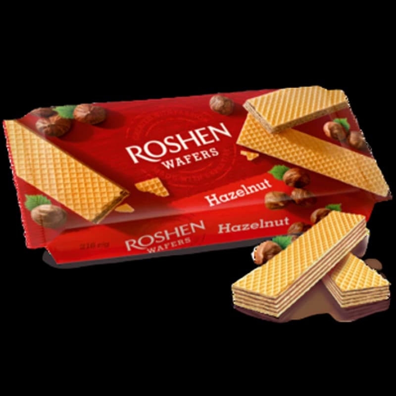 K432 ROSHEN WAFERS HAZELNUT (16X216G)