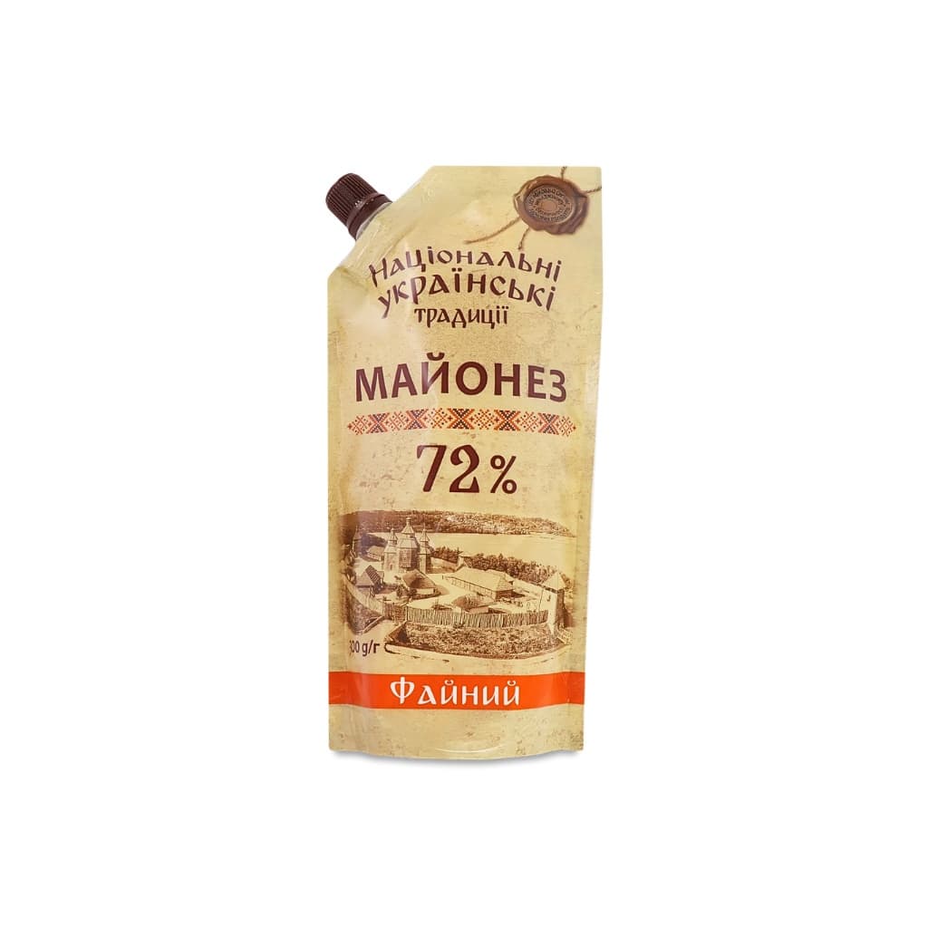 K029 NAT.UKRAINIAN TRADITIONS MAYONNAISE FAYNYY 72%(20X500G)