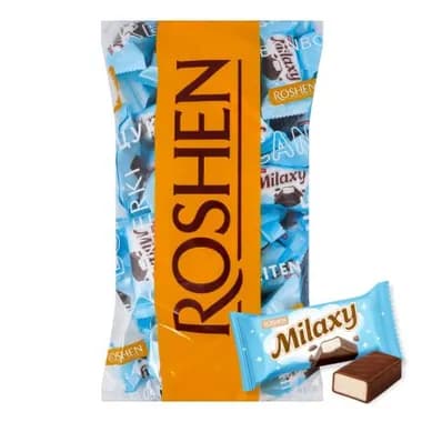 K804 ROSHEN MILAXY SWEETS IN COCOA COATING (4X1KG)