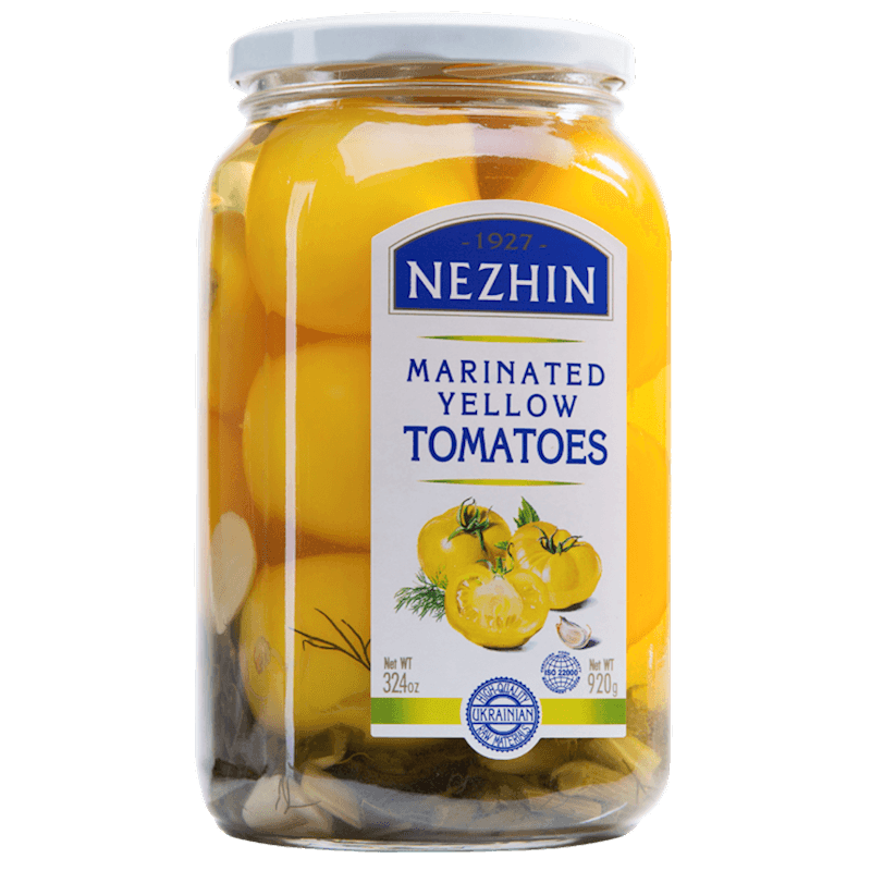K456 NIZHYN MARINATED YELLOW TOMATOES (12X920G)