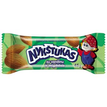 C068 NYKSTUKAS VANILLA&ALMOND(144X45G)