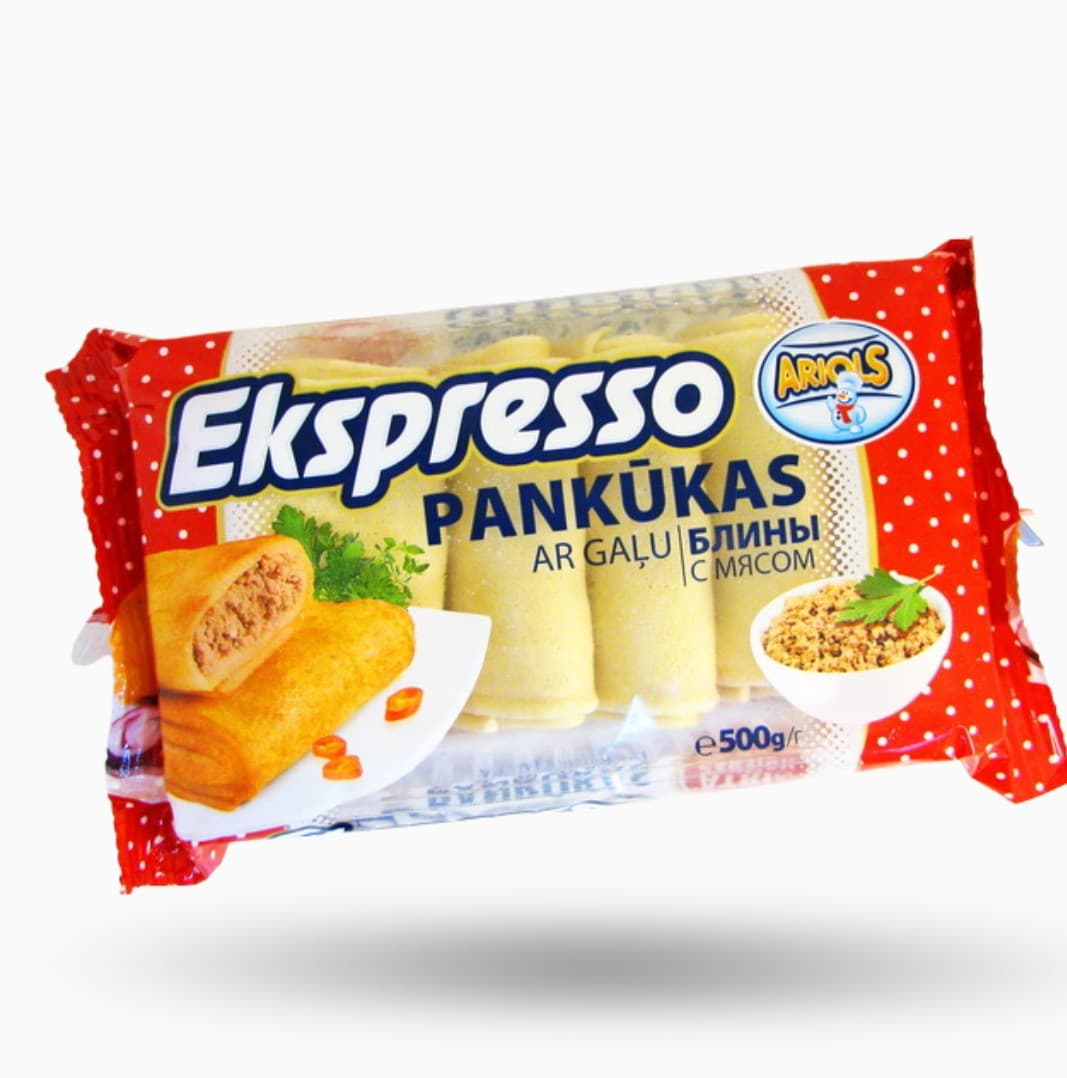 C761 EKSPRESSO PANCAKES WITH CHICKEN MEAT (14X500G)