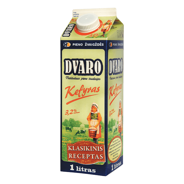 P111 KEFIR ,,DVARO'' 3.2% FAT (10X1L)